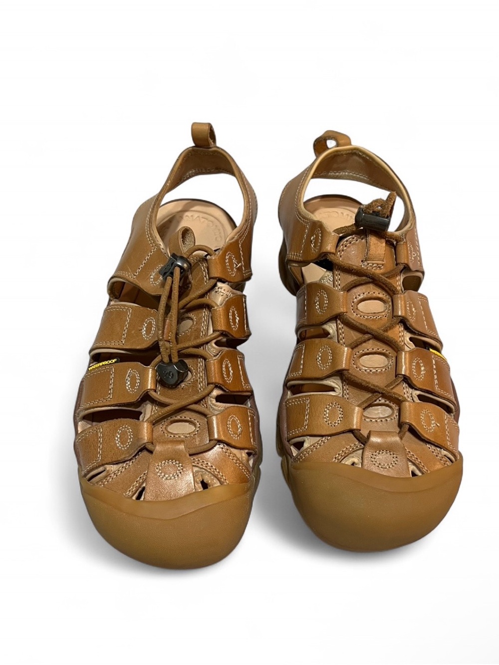 KEEN Waterproof Leather Fisherman Hiking Sandals Men’s 10 Waterproof Hiking